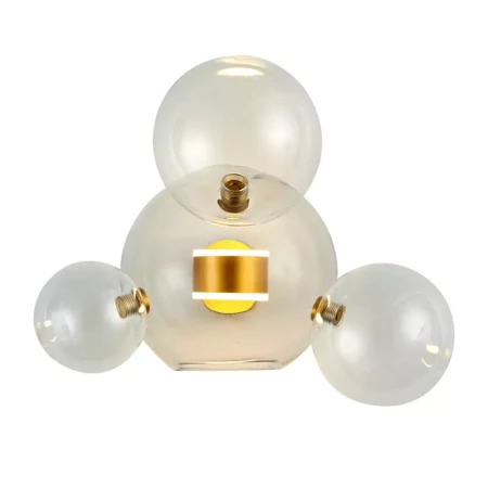 Kinkiet designerski BUBBLES-3+1W złoty ST-0801W-3+1 - Step Into Design